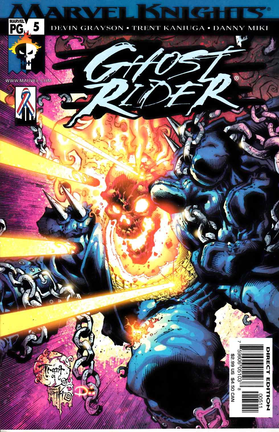 Ghost Rider #5 Near Mint (9.4) [Marvel Comic] LARGE