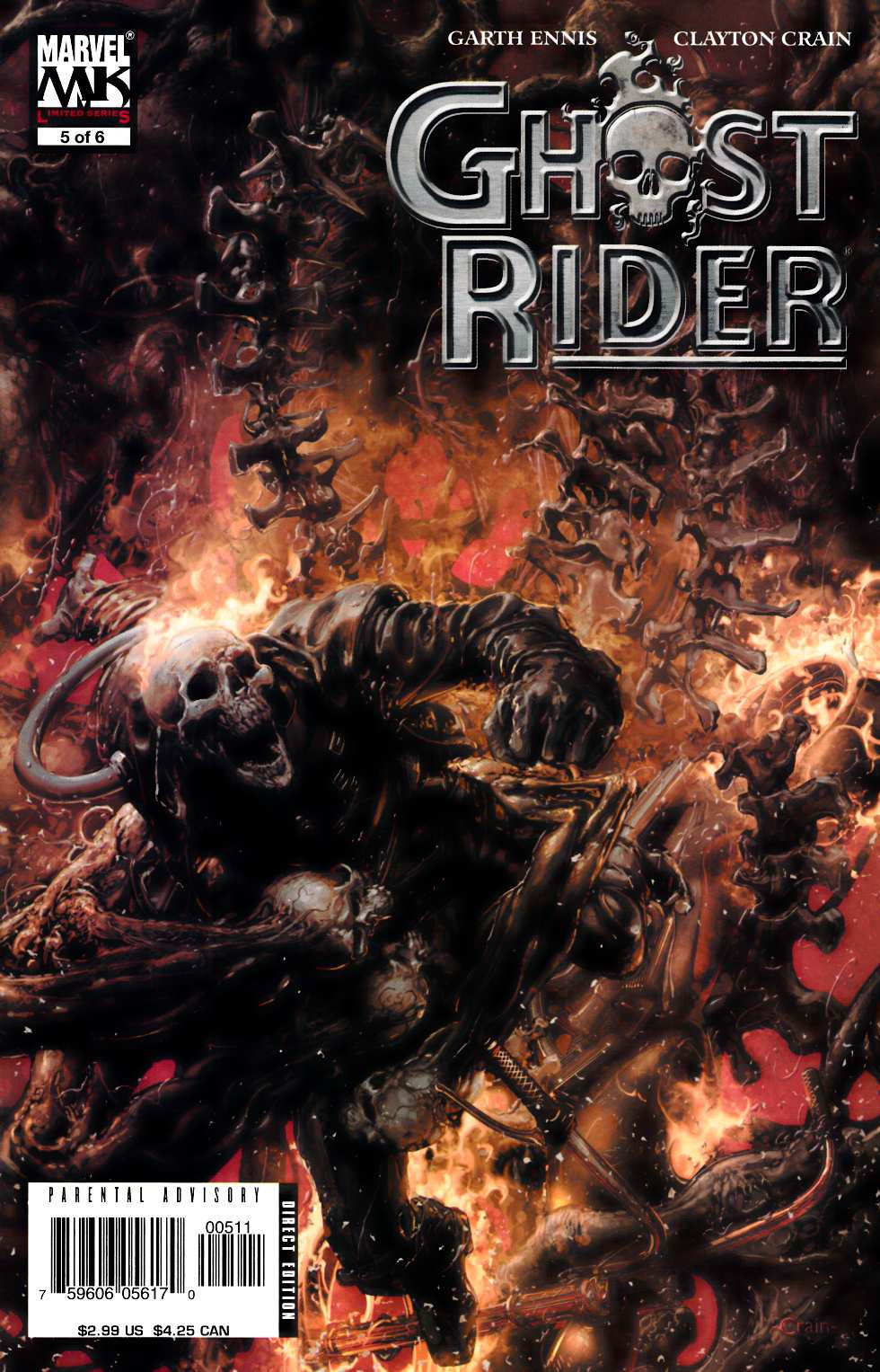 Ghost Rider #5 Near Mint (9.4) [Marvel Comic] THUMBNAIL