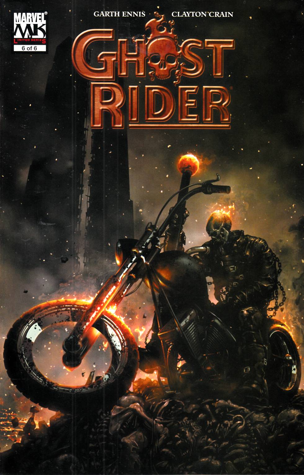 Ghost Rider #6 Near Mint (9.4) [Marvel Comic] LARGE
