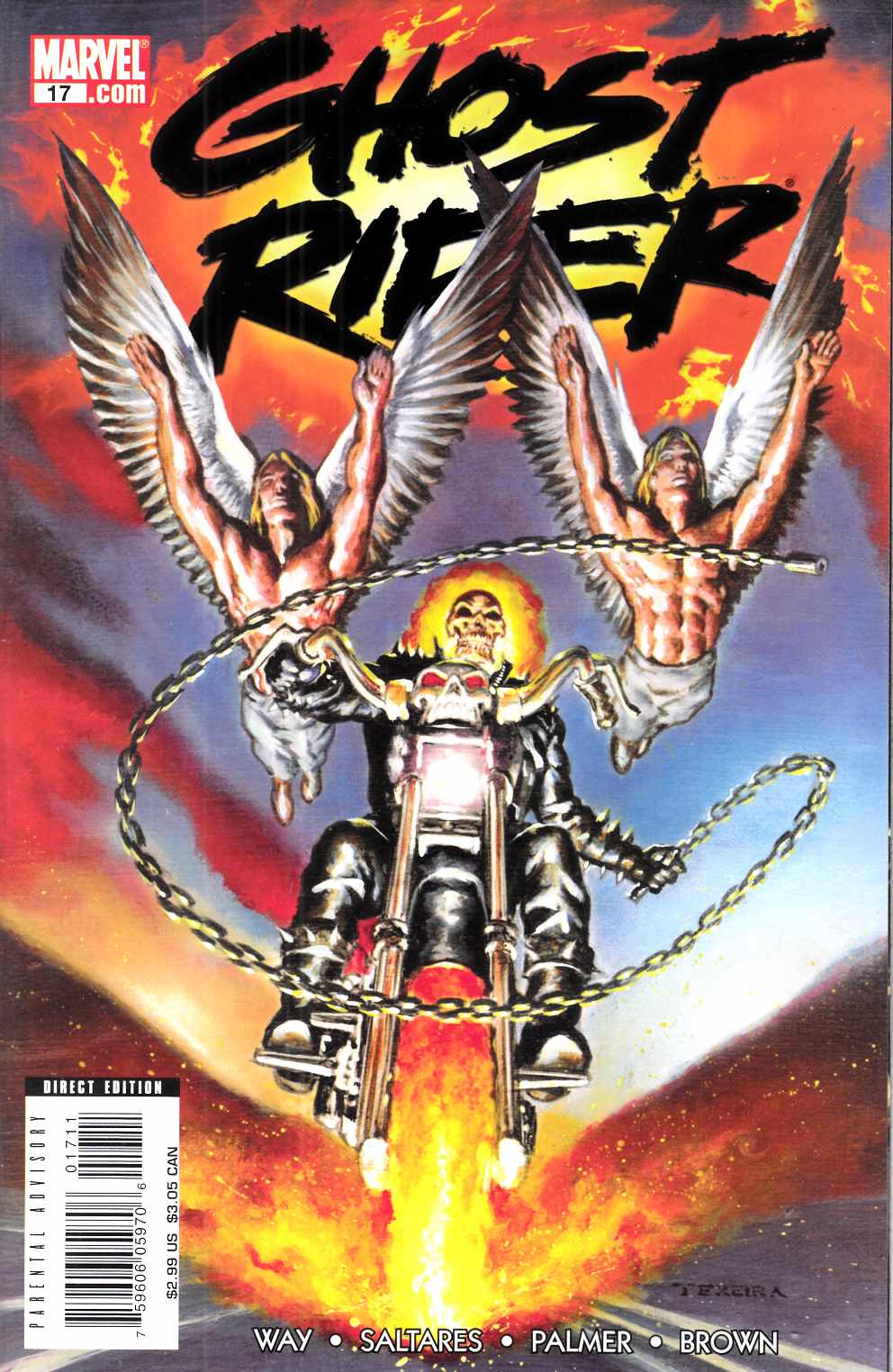 Ghost Rider 17 Near Mint (9.4) [Marvel Comic]