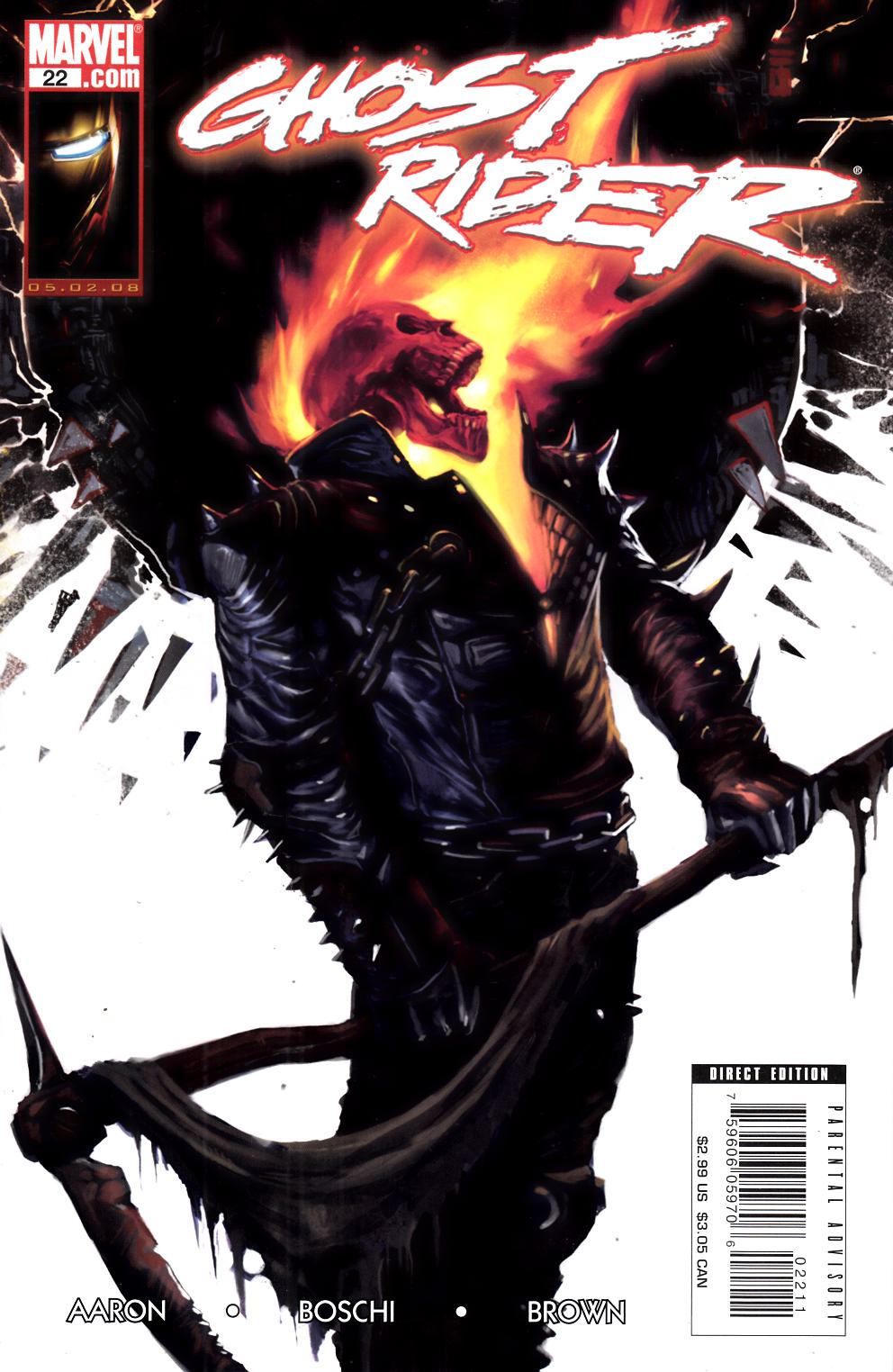 Ghost Rider #22 Very Fine (8.0) [Marvel Comic] LARGE