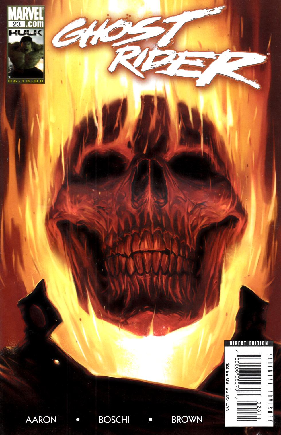 Ghost Rider #23 Fine (6.0) [Marvel Comic] THUMBNAIL
