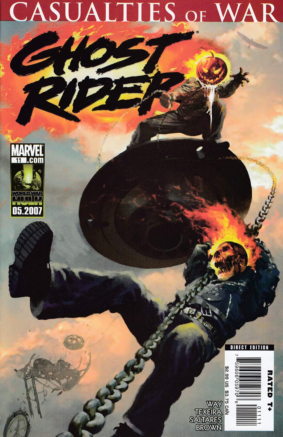 Ghost Rider #11 Near Mint (9.4) [Marvel Comic] LARGE