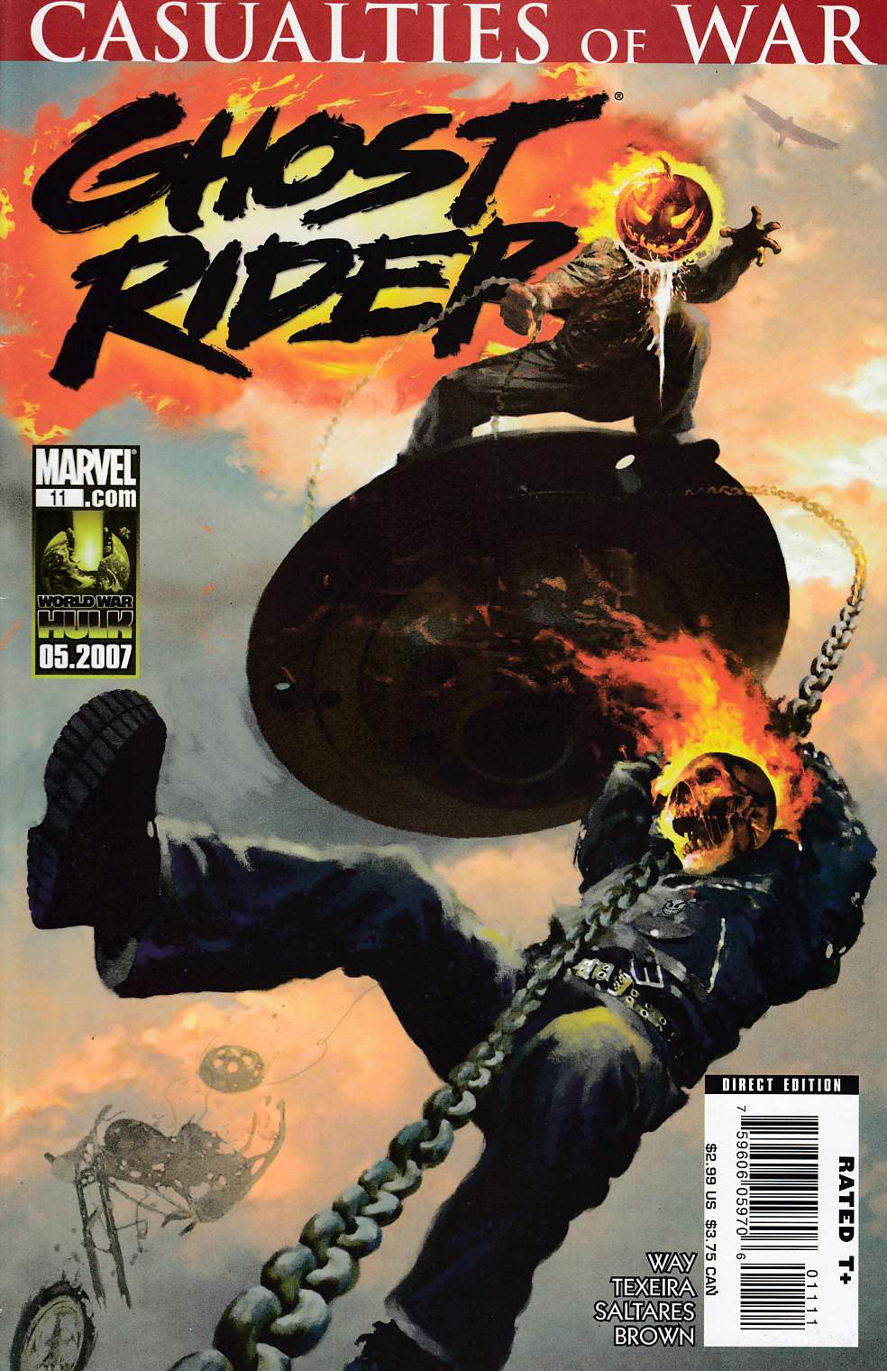 Ghost Rider #11 Very Fine (8.0) [Marvel Comic] LARGE