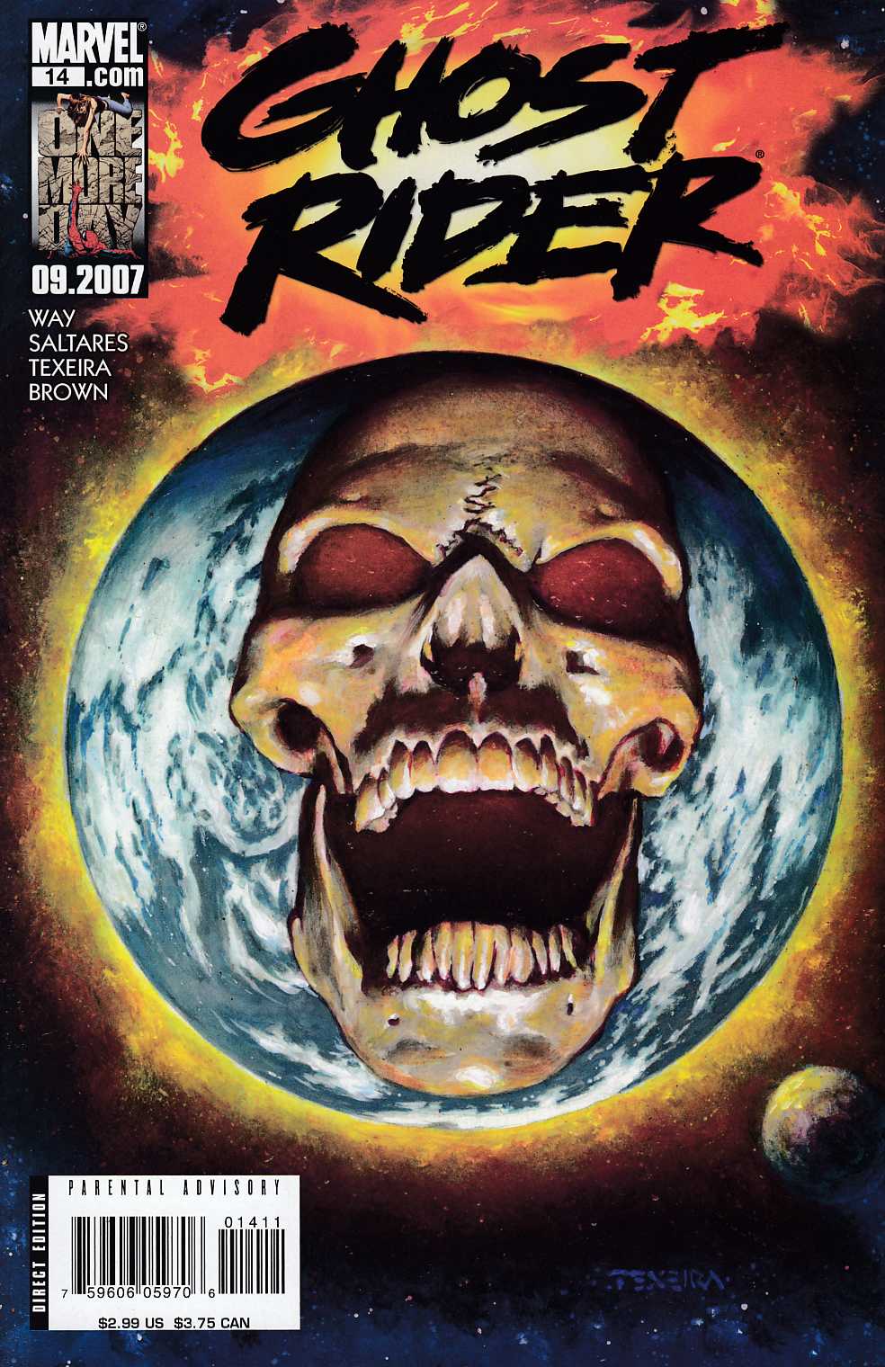 Ghost Rider #14 Very Fine (8.0) [Marvel Comic] LARGE