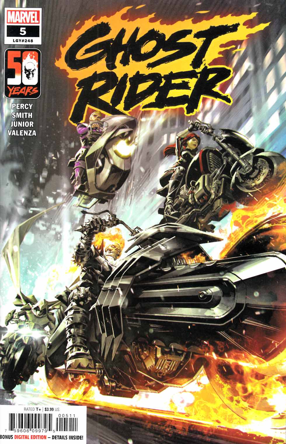 Ghost Rider #5 Near Mint (9.4) [Marvel Comic] LARGE