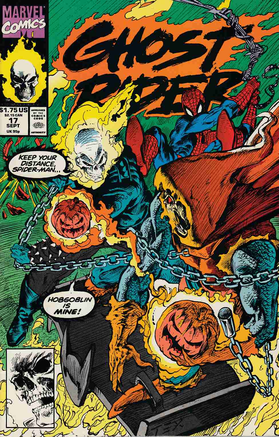 Ghost Rider #17 Fine (6.0) [Marvel Comic] LARGE