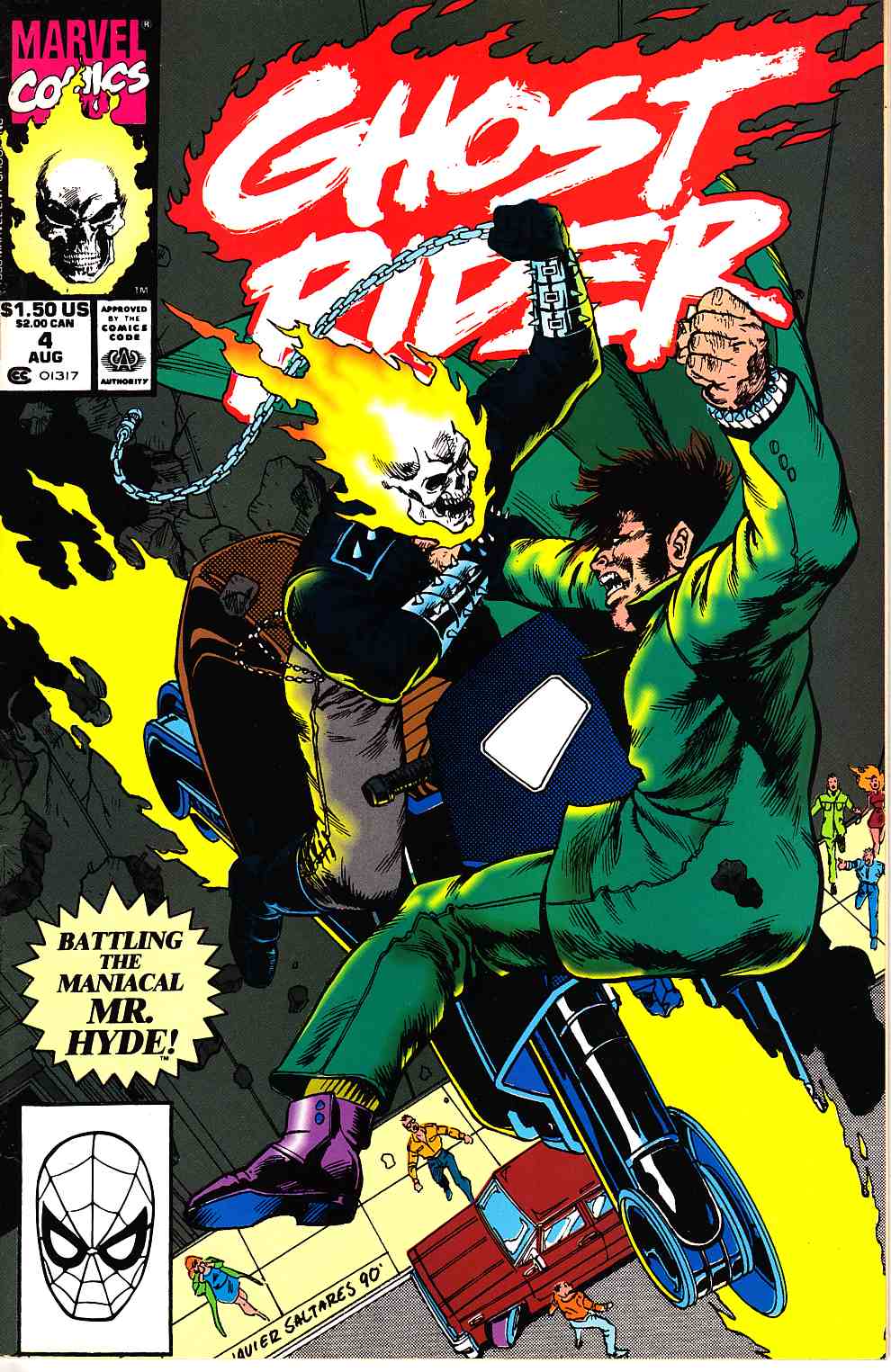 Ghost Rider #4 Very Fine (8.0) [Marvel Comic] LARGE