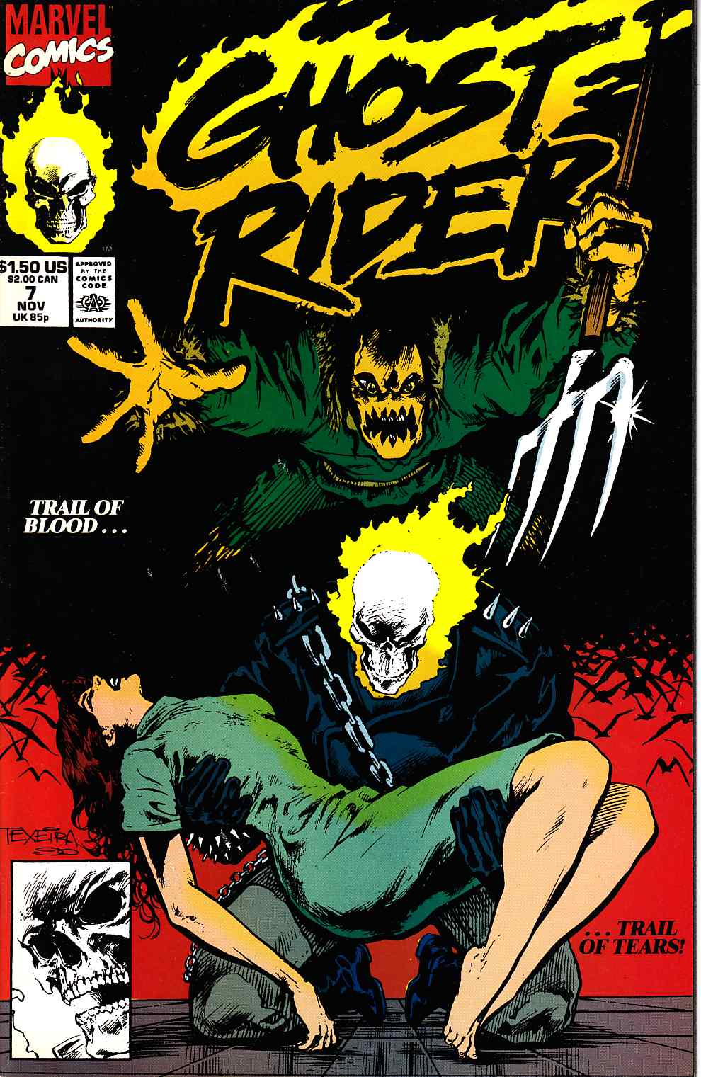 Ghost Rider #7 Near Mint (9.4) [Marvel Comic] LARGE