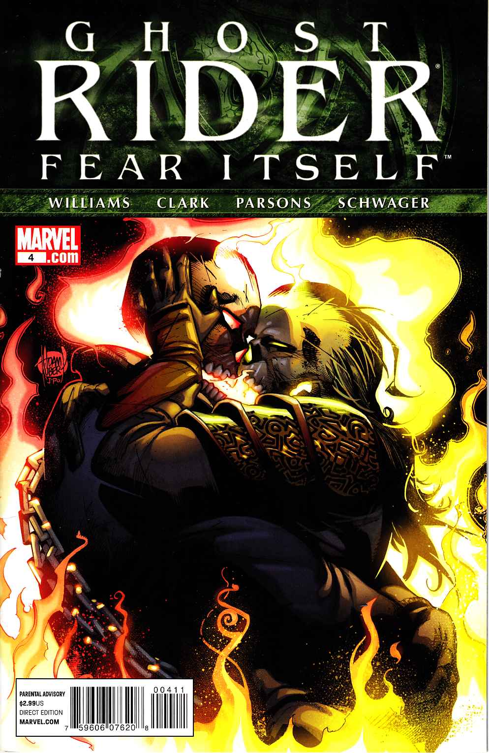 Ghost Rider #4 Near Mint Minus (9.2) [Marvel Comic] THUMBNAIL