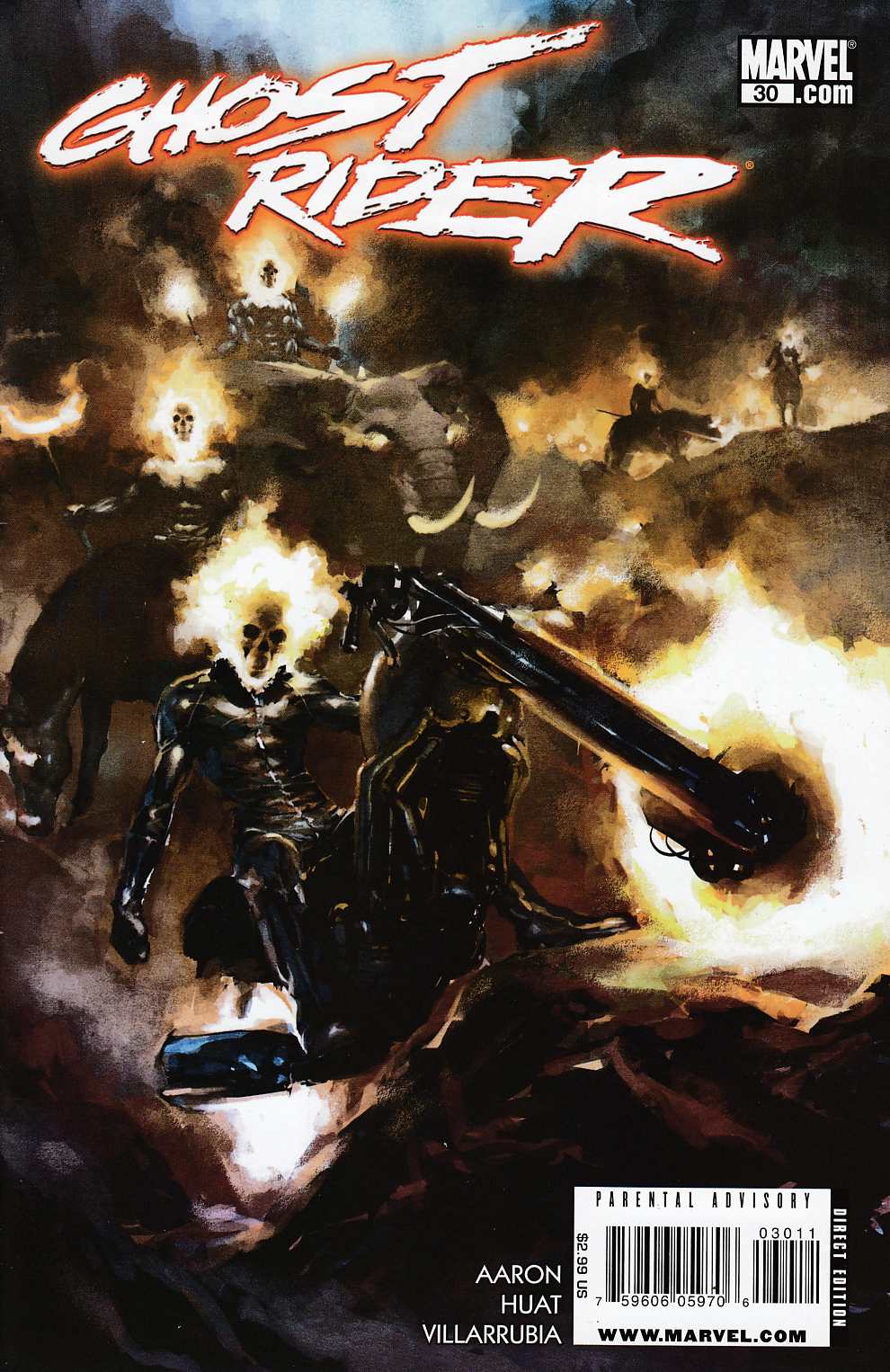 Ghost Rider #30 Very Fine (8.0) [Marvel Comic] LARGE