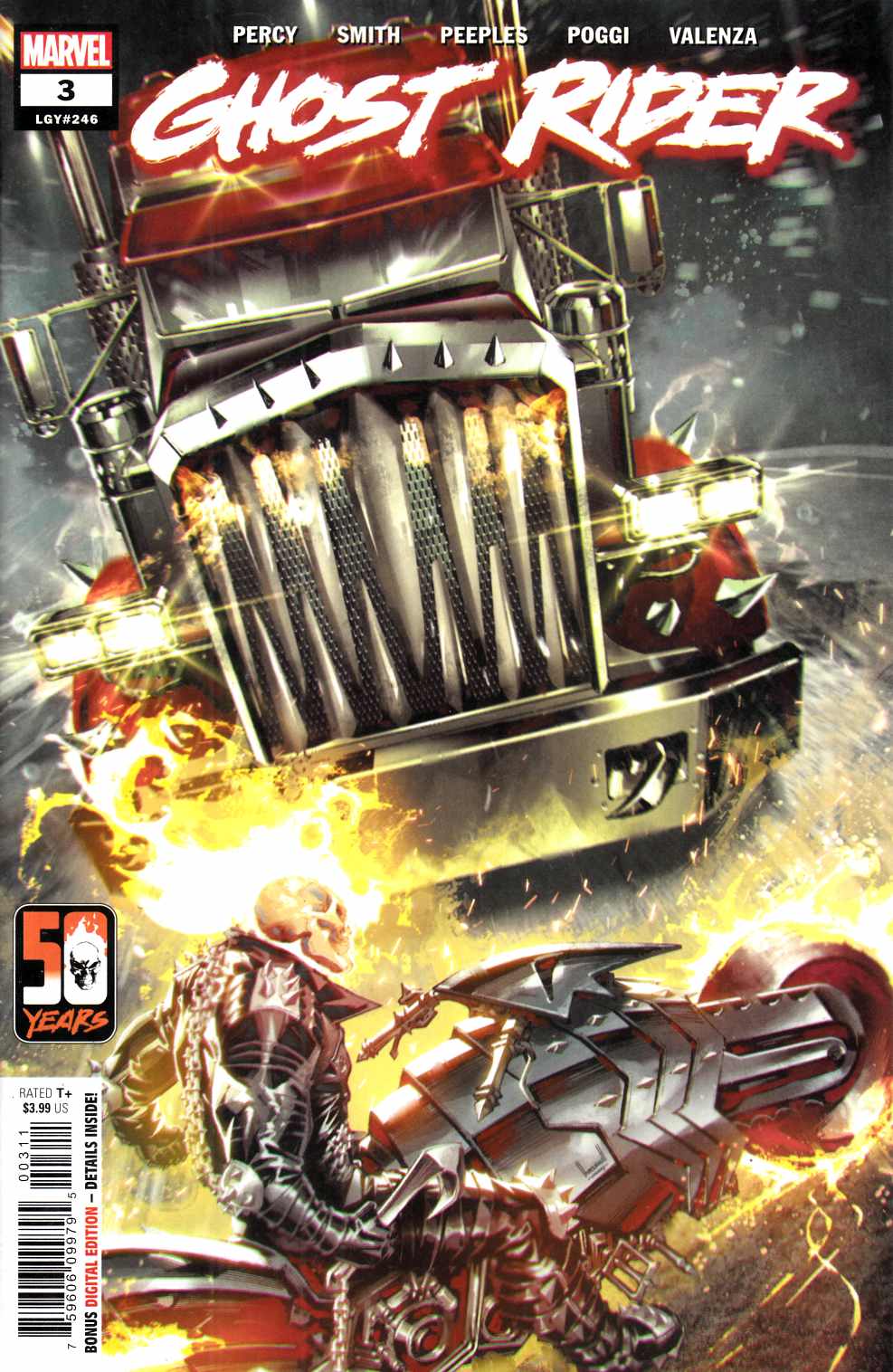 Ghost Rider #3 Near Mint (9.4) [Marvel Comic] LARGE