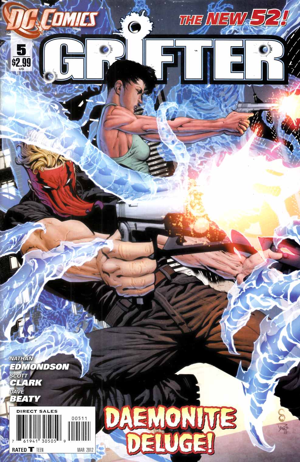 Grifter #5 Near Mint (9.4) [DC Comic] THUMBNAIL
