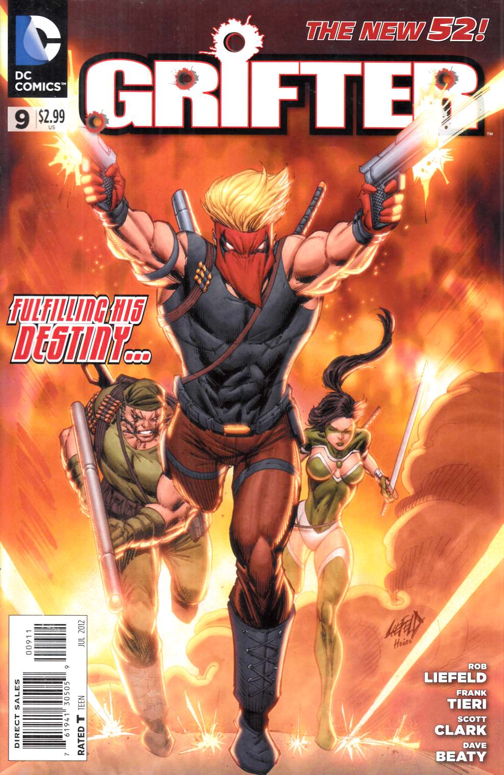 Grifter #9 Very Fine (8.0) [DC Comic] LARGE