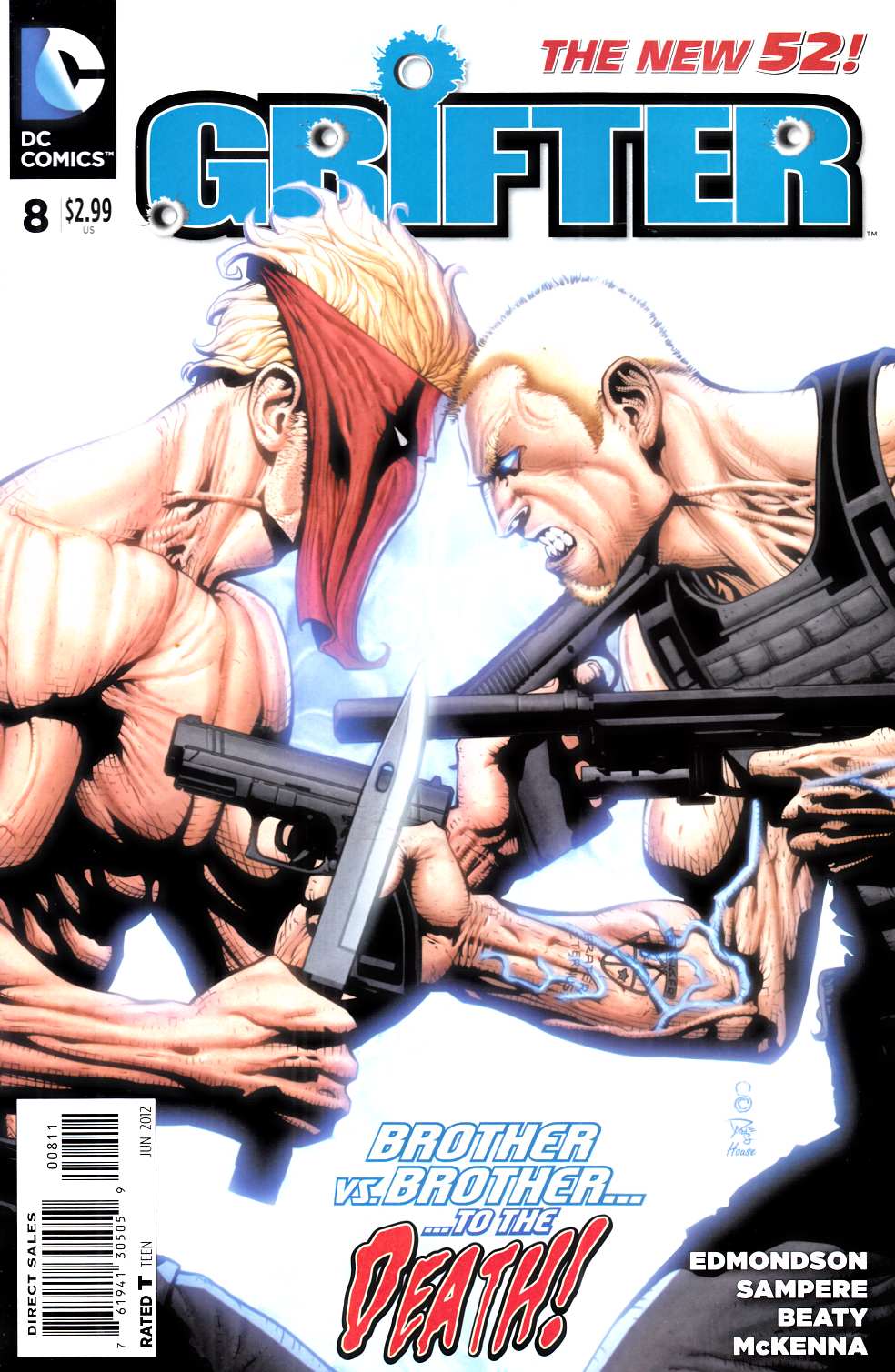Grifter #8 Near Mint (9.4) [DC Comic] THUMBNAIL