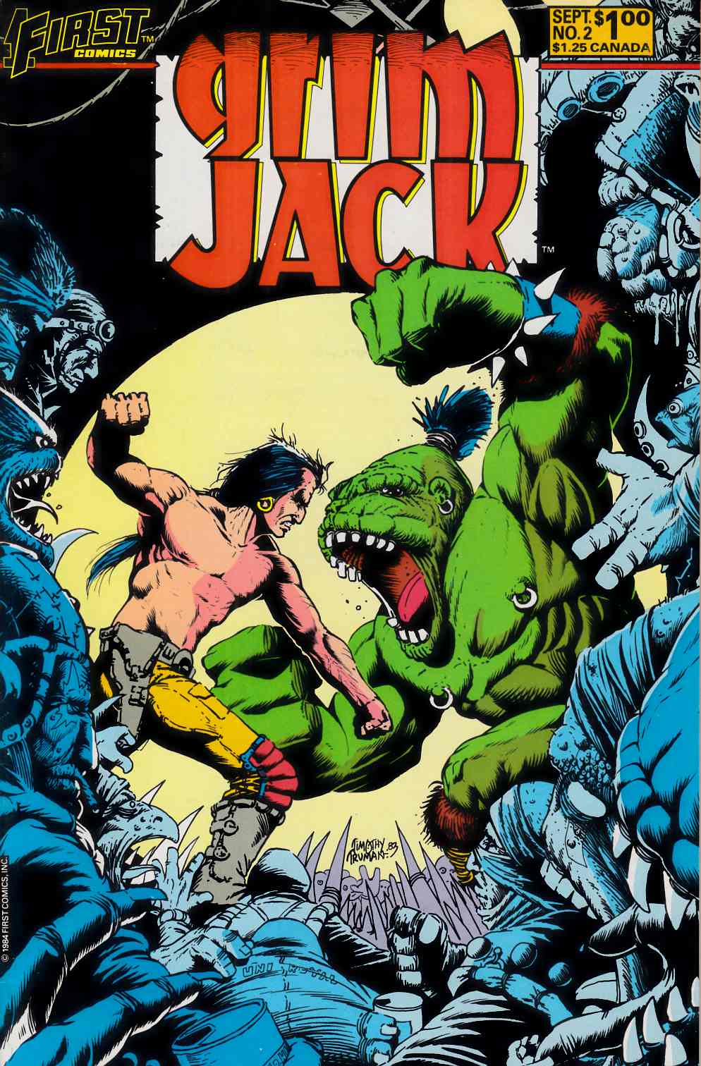 Grimjack #2 Very Fine (8.0) [First Comic] THUMBNAIL