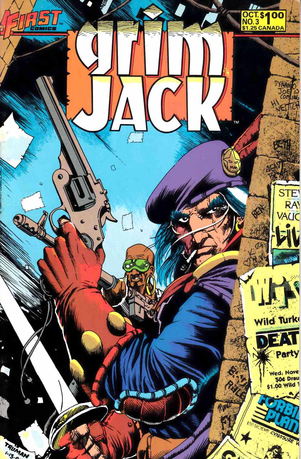 Grimjack #3 Very Fine (8.0) [First Comic] THUMBNAIL