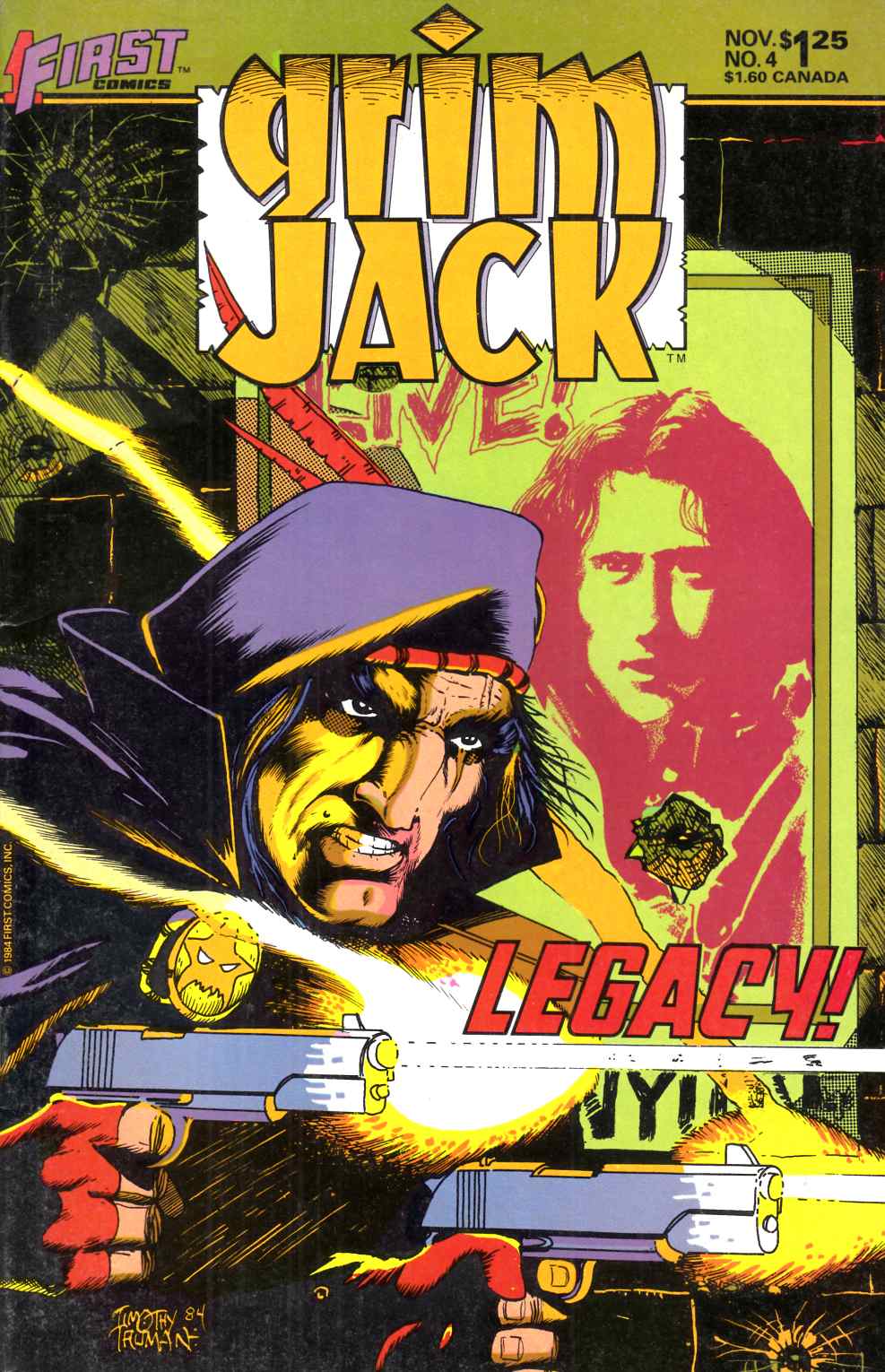 Grimjack #4 Fine (6.0) [First Comic] THUMBNAIL