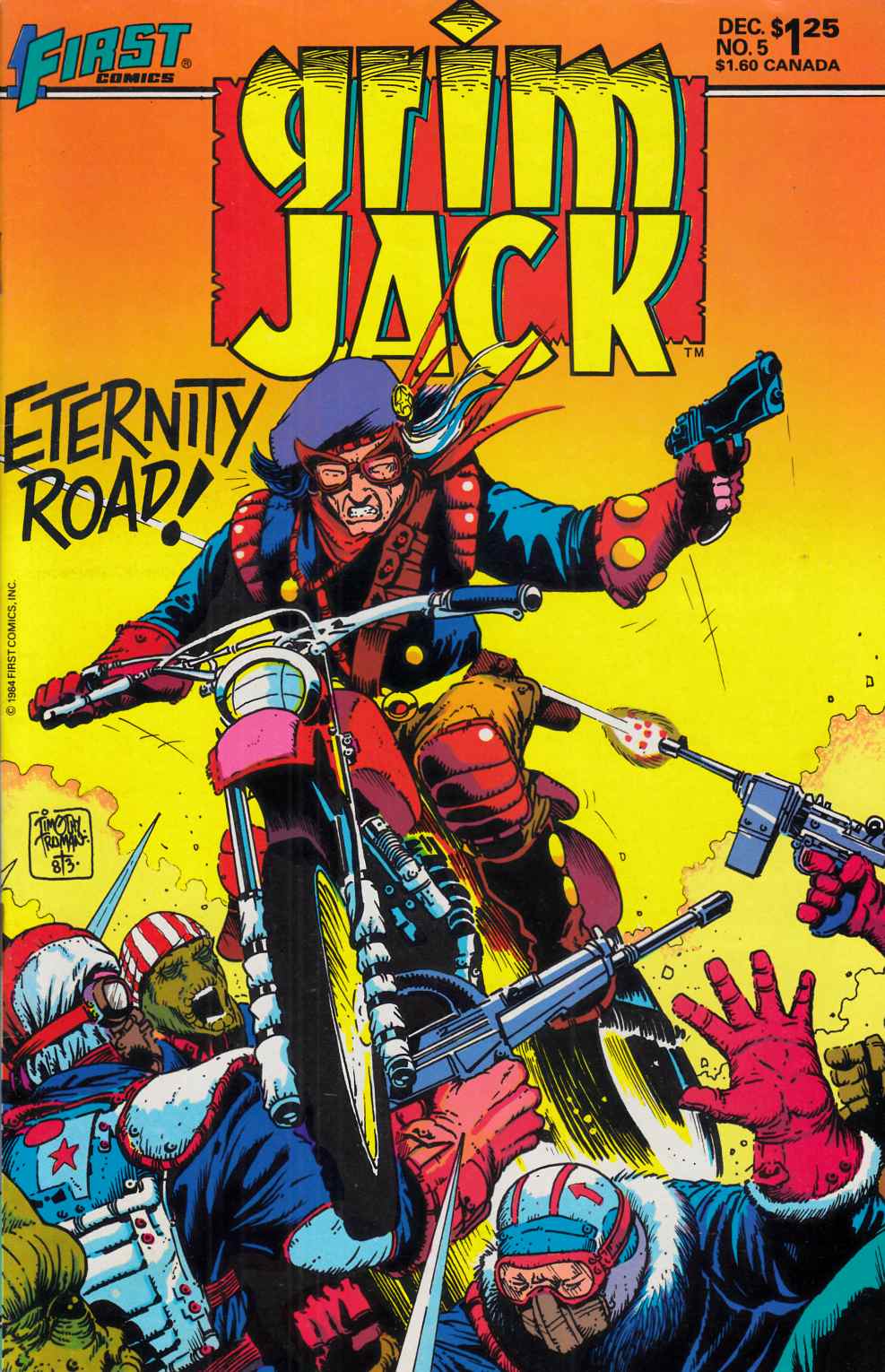 Grimjack #5 Very Fine (8.0) [First Comic] THUMBNAIL