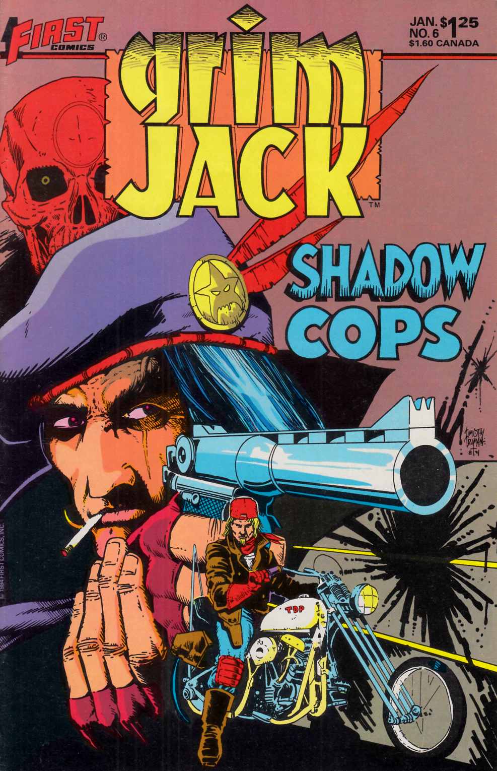 Grimjack #6 Very Fine (8.0) [First Comic] THUMBNAIL