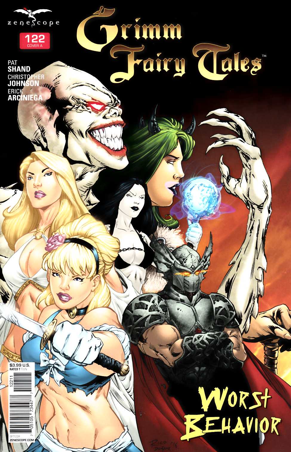 Grimm Fairy Tales #122 Cover A Near Mint (9.4) [Zenescope Comic] THUMBNAIL