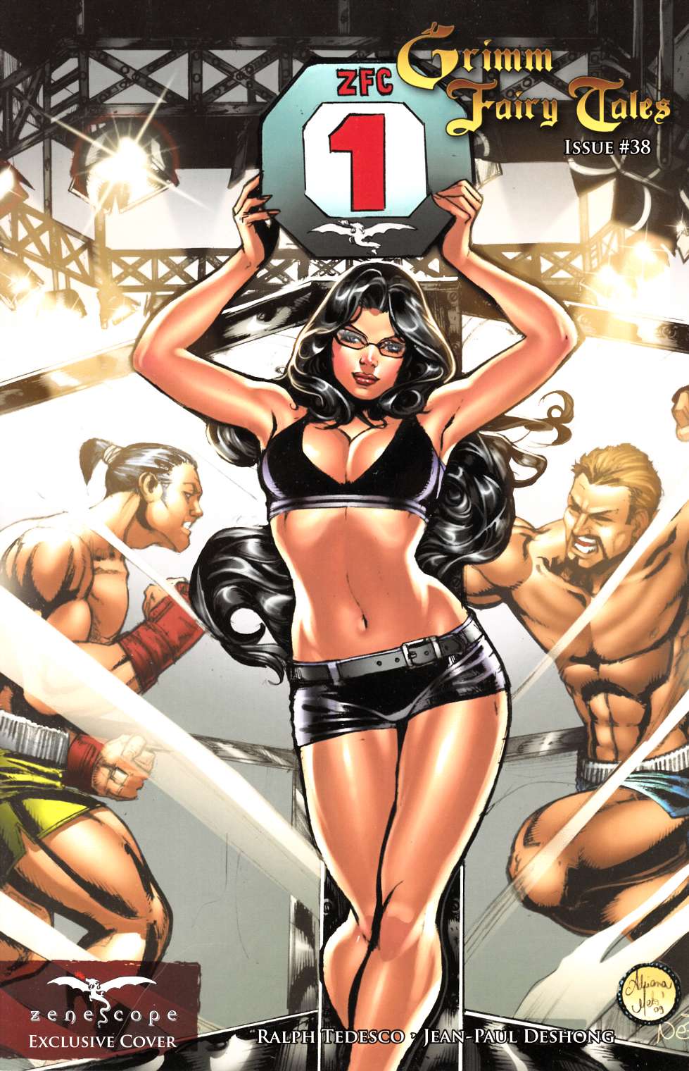 Grimm Fairy Tales #38 Zenescope Exclusive Variant Cover Very Fine (8.0) [Zenescope Comic] THUMBNAIL