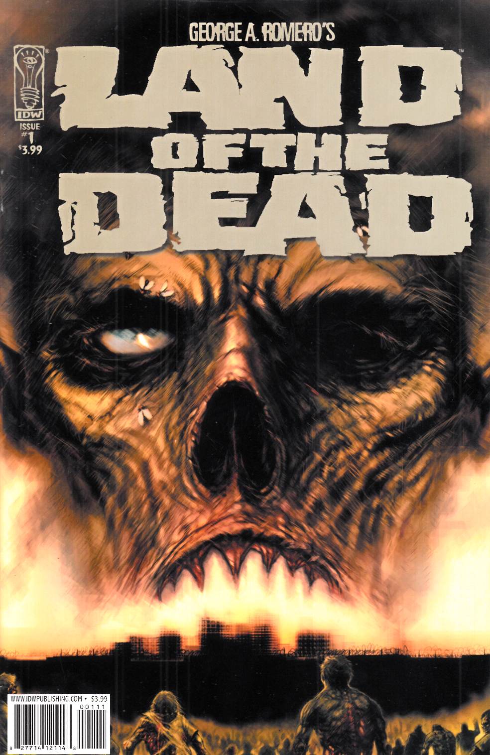 George Romero's Land of the Dead #1 Fine (6.0) [IDW Comic] LARGE