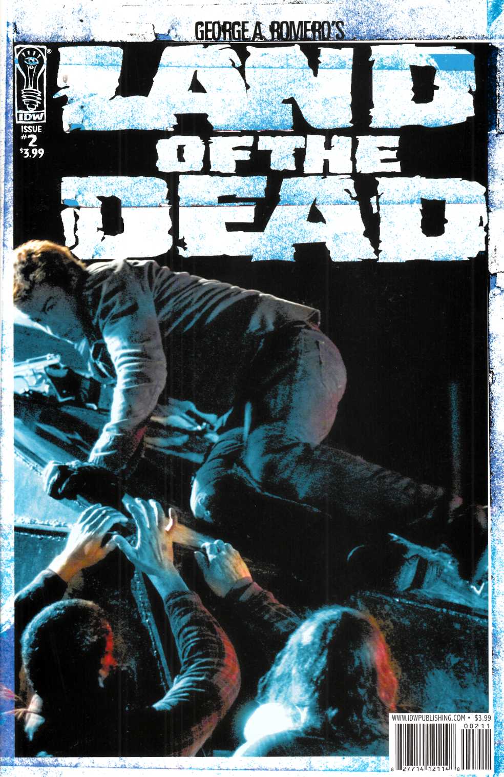 George Romero's Land of the Dead #2 Near Mint Minus (9.2) [IDW Comic] LARGE