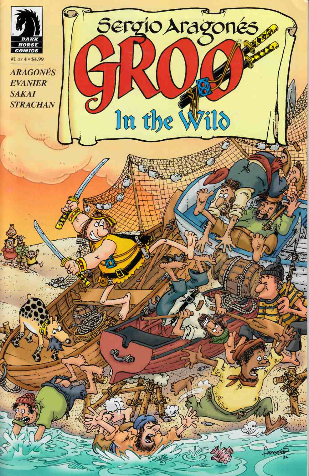 Groo in the Wild #1 Near Mint (9.4) [Dark Horse Comic] LARGE