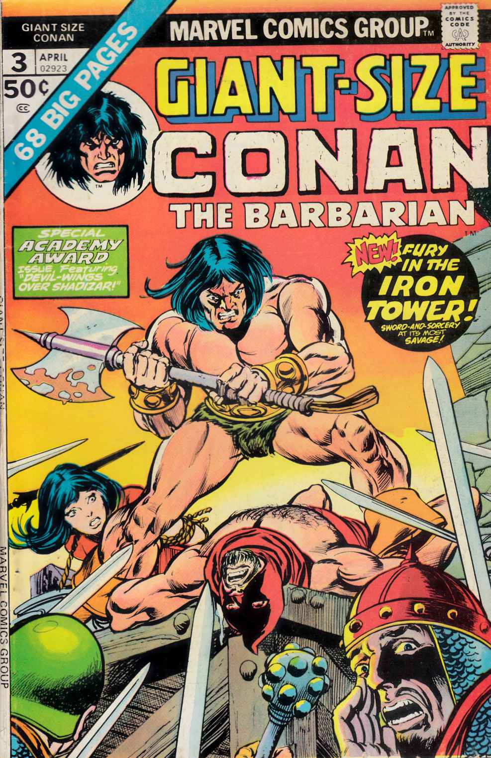 Giant Size Conan #3 Fine (6.0) [Marvel Comic] THUMBNAIL