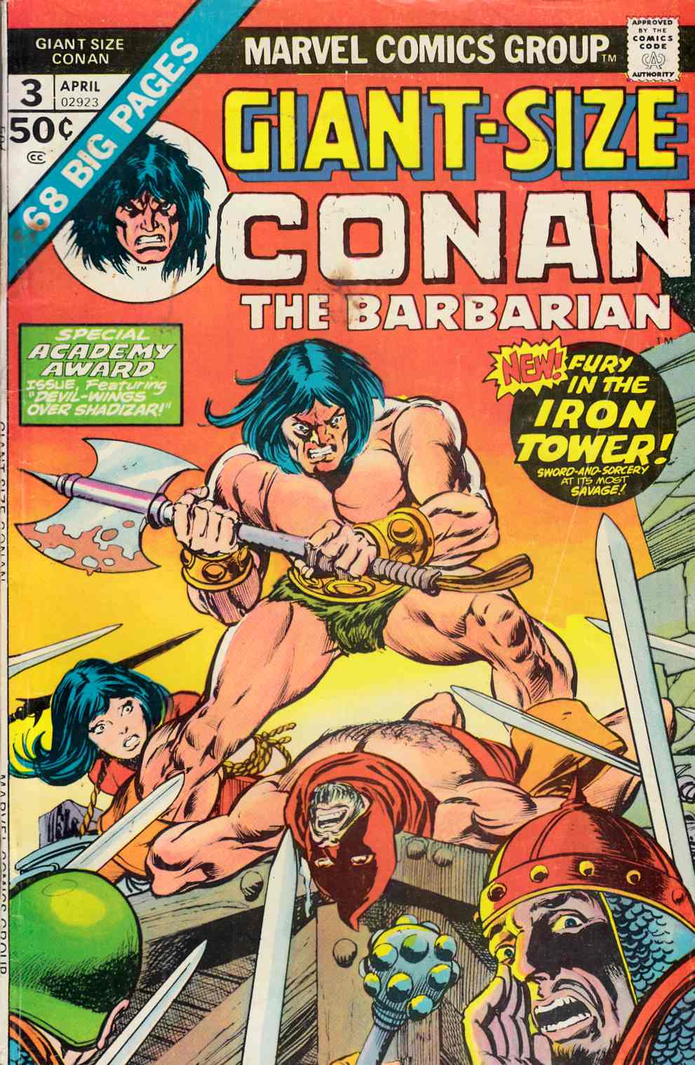 Giant Size Conan #3 Good/Very Good (3.0) [Marvel Comic] THUMBNAIL