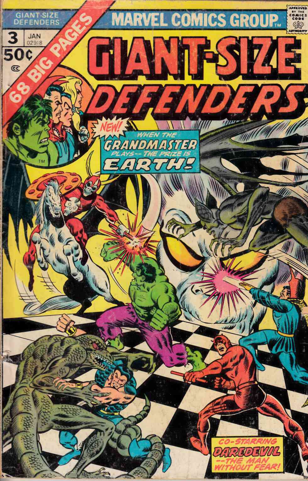 Giant Size Defenders #3 Good (2.0) [Marvel Comic] THUMBNAIL