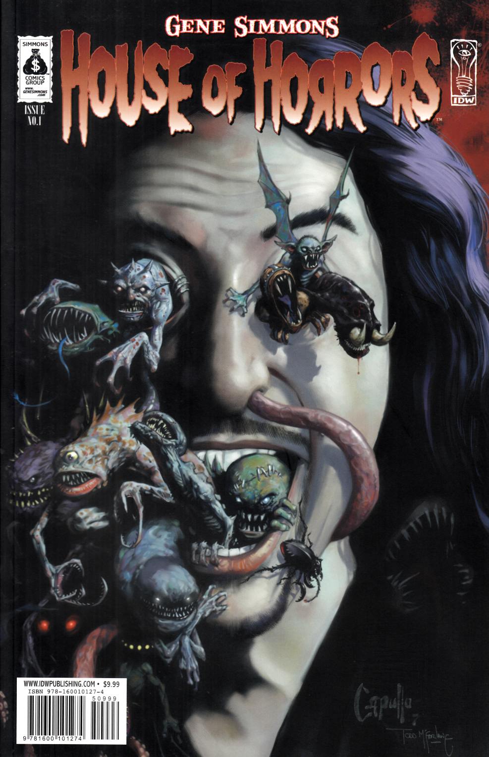 Gene Simmons House of Horrors #1 Near Mint (9.4) [IDW Comic] THUMBNAIL