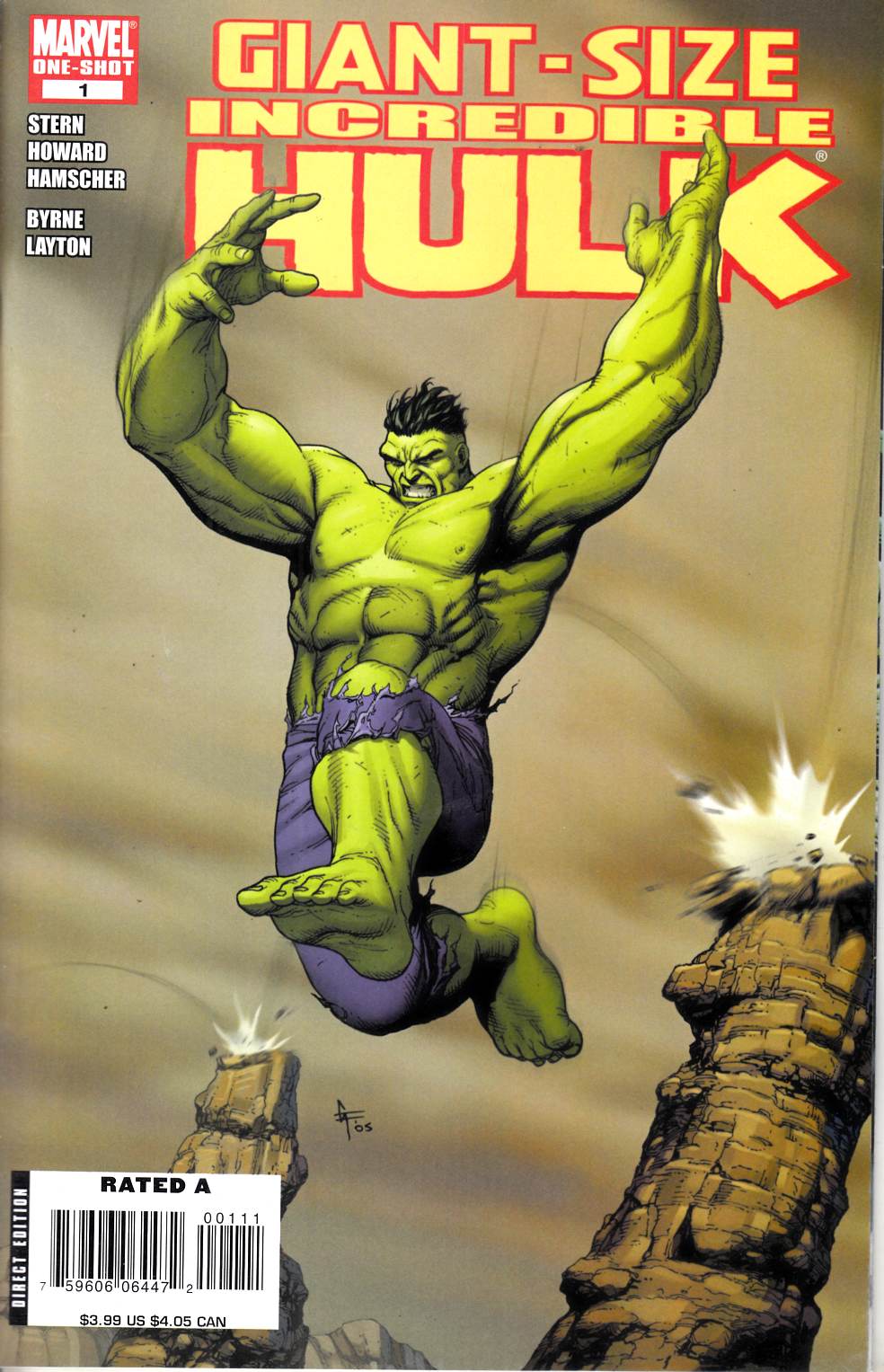 Giant Size Incredible Hulk #1 Very Fine (8.0) [Marvel Comic] THUMBNAIL