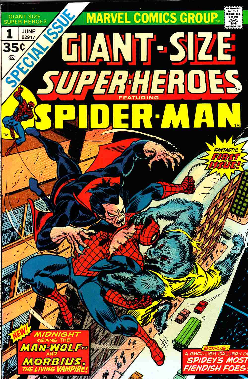 Giant-Size Super-Heroes Spider-Man #1 Fine/Very Fine (7.0) [Marvel Comic] THUMBNAIL