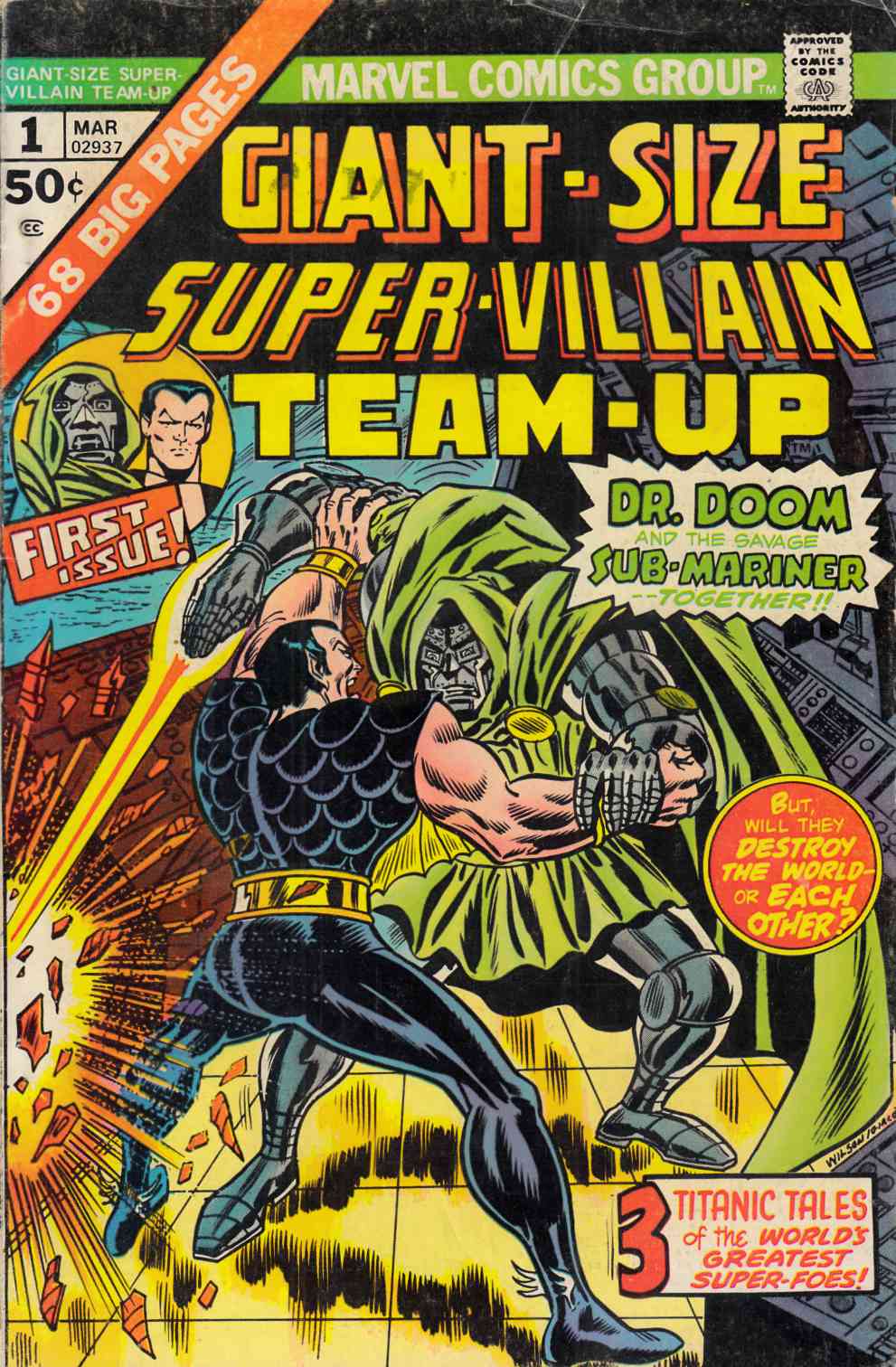Giant Size Super-Villain Team Up #1 Very Good Plus (4.5) [Marvel Comic] THUMBNAIL