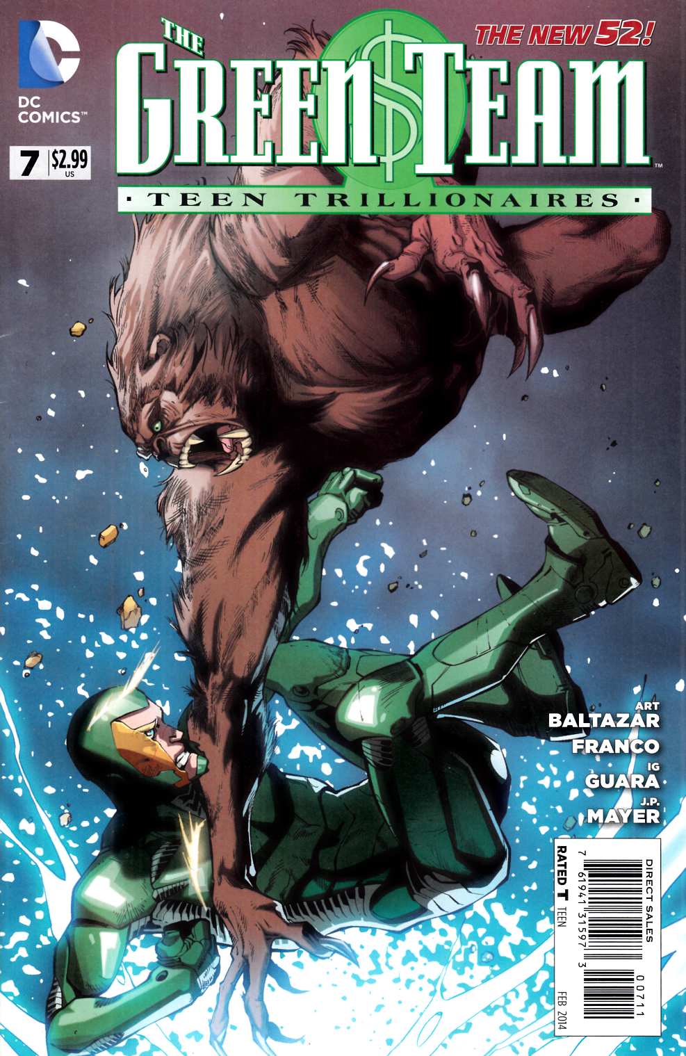 Green Team Teen Trillionaires #7 Very Fine (8.0) [DC Comic] THUMBNAIL