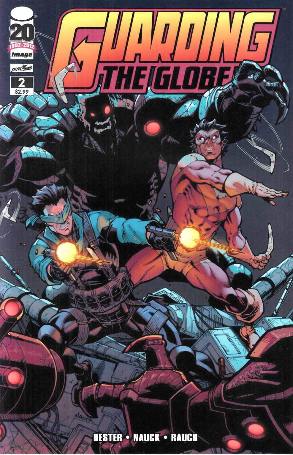 Guarding the Globe #2 Near Mint (9.4) [Image Comic] LARGE