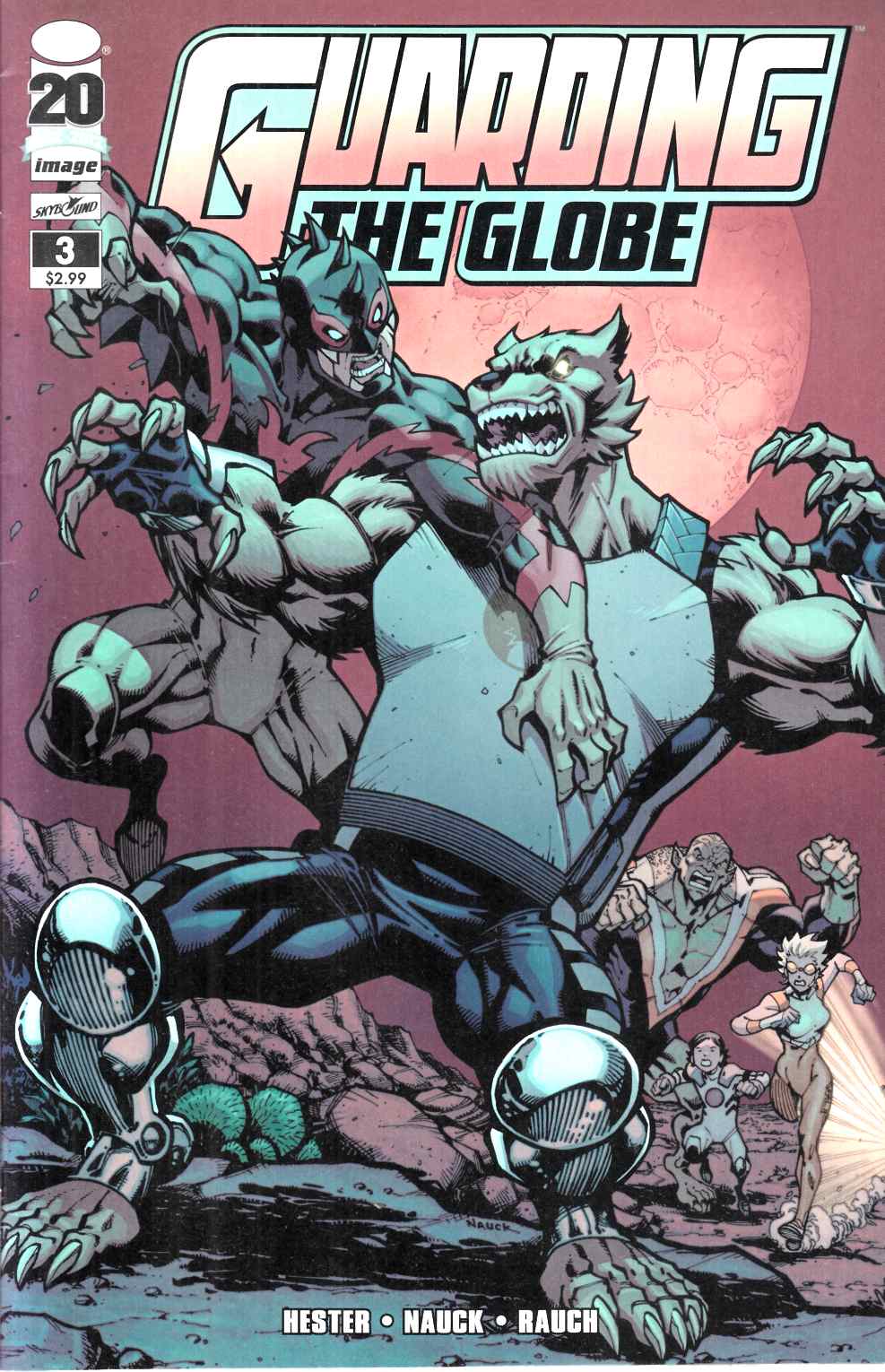 Guarding the Globe #3 Near Mint (9.4) [Image Comic] LARGE