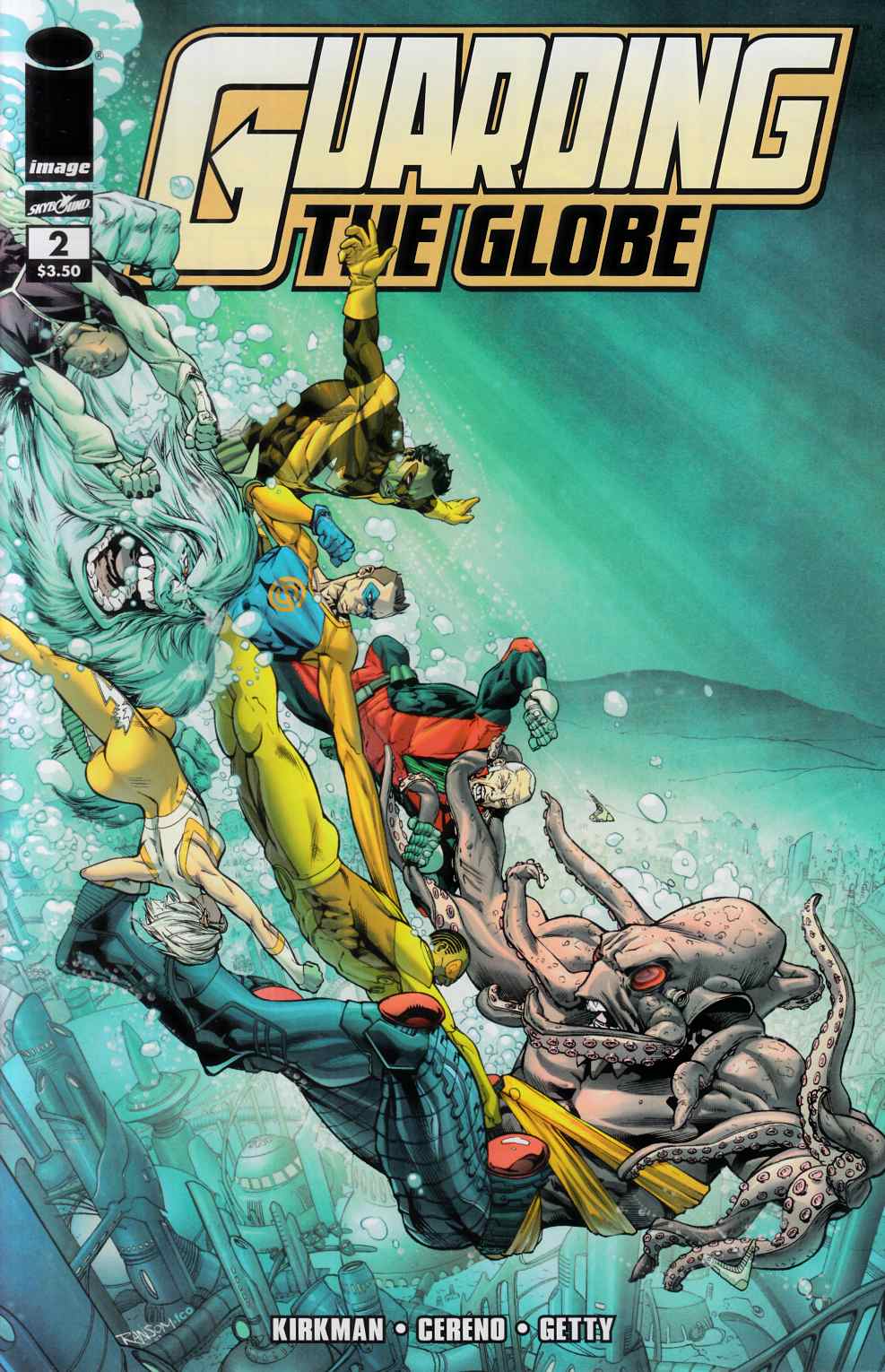 Guarding the Globe #2 Near Mint (9.4) [Image Comic] LARGE