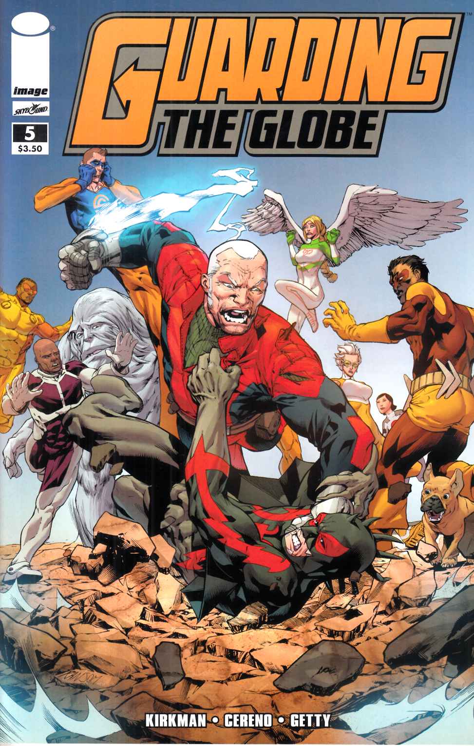 Guarding the Globe #5 Near Mint (9.4) [Image Comic] THUMBNAIL