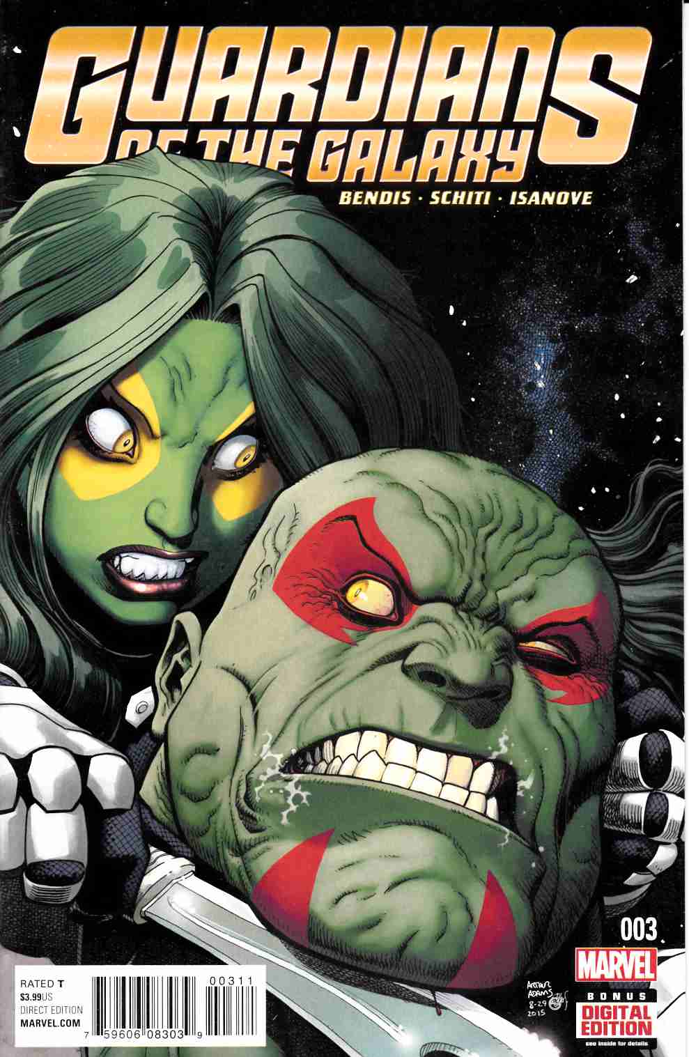 Guardians of the Galaxy #3 Near Mint (9.4) [Marvel Comic] LARGE
