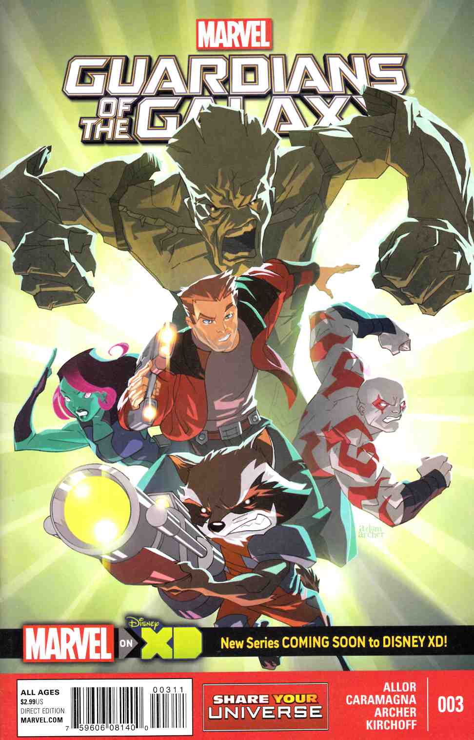 Marvel Universe Guardians of the Galaxy #3 [Marvel Comic] THUMBNAIL