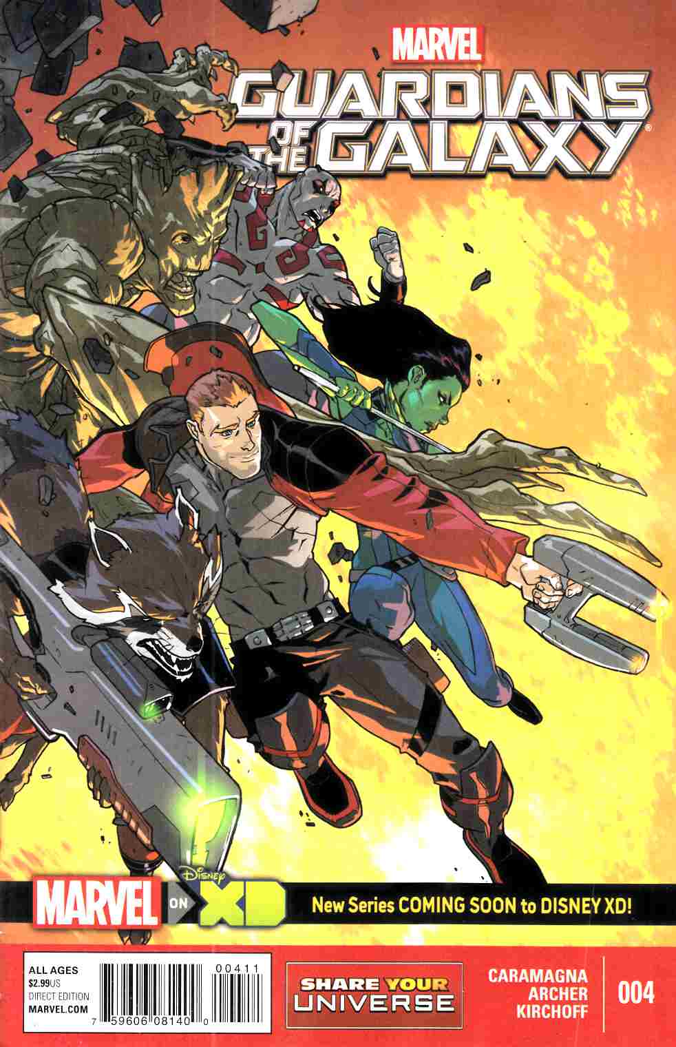 Marvel Universe Guardians Of The Galaxy #4 [Marvel Comic] THUMBNAIL