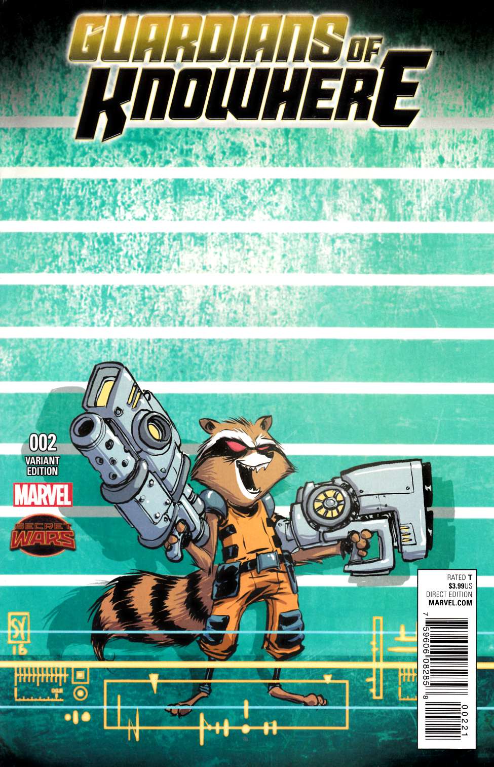 Guardians of Knowhere #2 Young Connecting C Variant Cover [Marvel Comic] THUMBNAIL