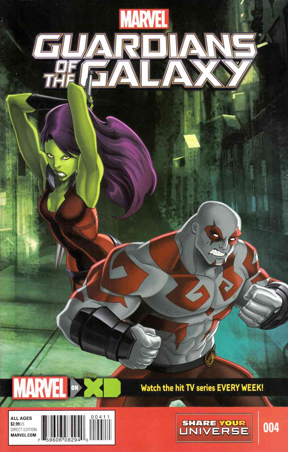 Marvel Universe Guardians of the Galaxy #4 [Marvel Comic] LARGE