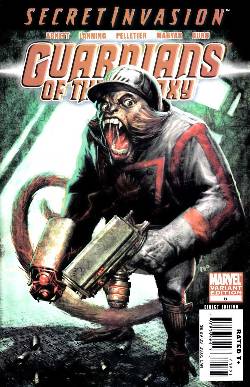 Guardians of the Galaxy #5 Klein Monkey Variant Cover [Marvel Comic] LARGE