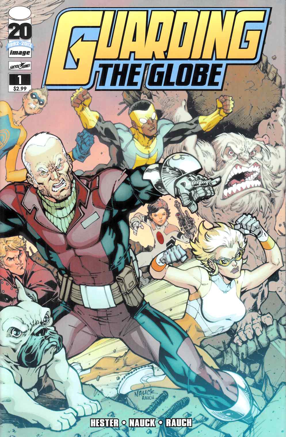 Guarding the Globe #1 Near Mint (9.4) [Image Comic] LARGE
