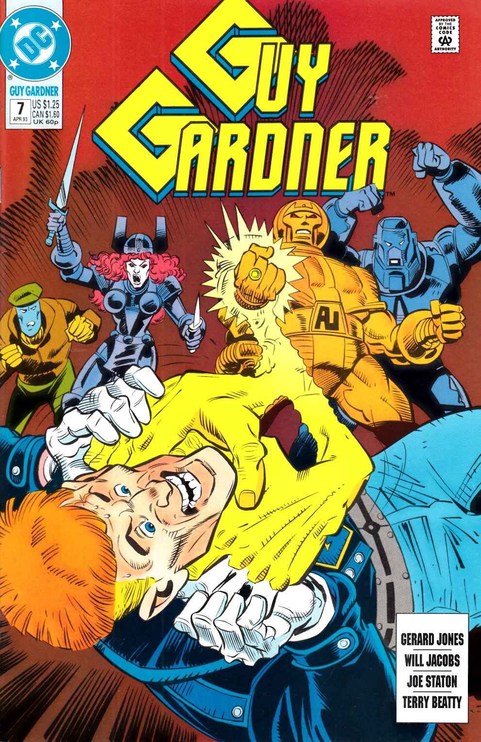 Guy Gardner #7 Very Fine (8.0) [DC Comic] THUMBNAIL