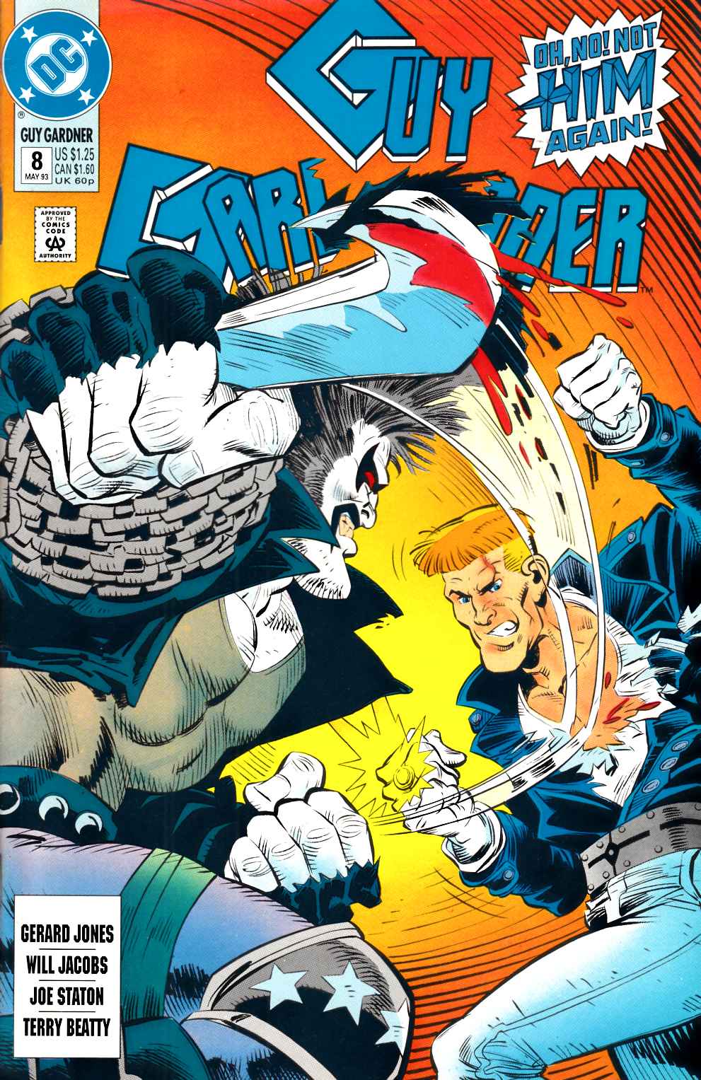 Guy Gardner #8 Very Fine (8.0) [DC Comic] THUMBNAIL